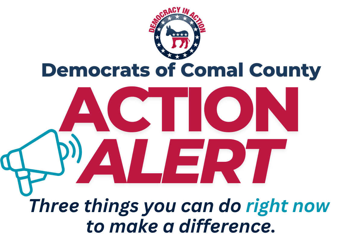 Newsletters and Action Bulletins – Comal County Democrats
